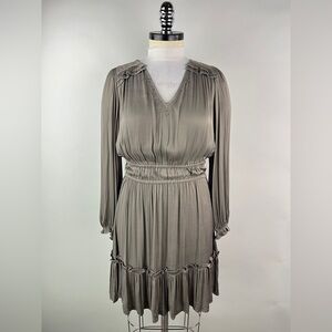 💚 3475. Embellished Long Sleeve Mini Dress